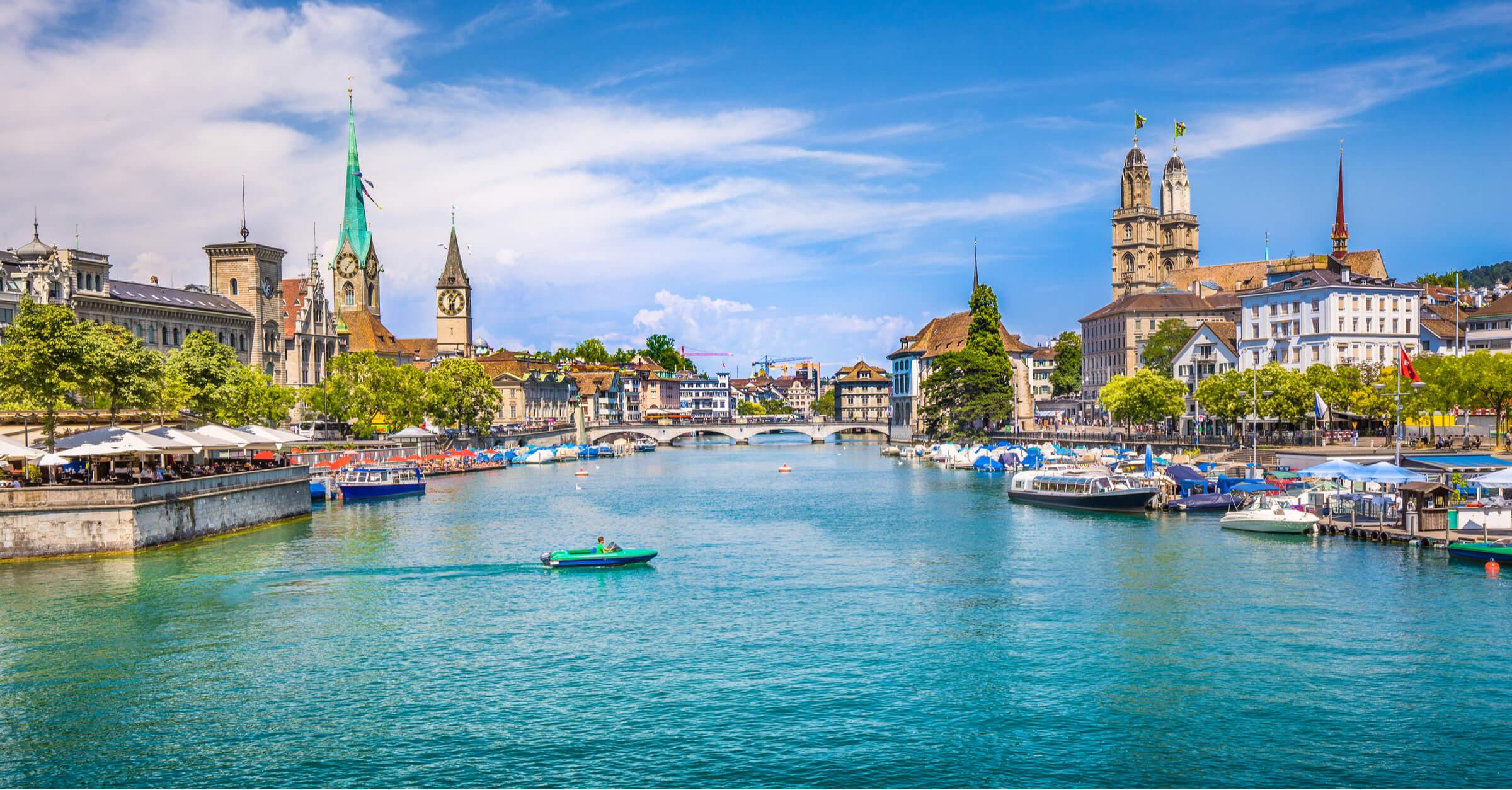 Zürich, eine der besten Städte, in der man leben und arbeiten kann